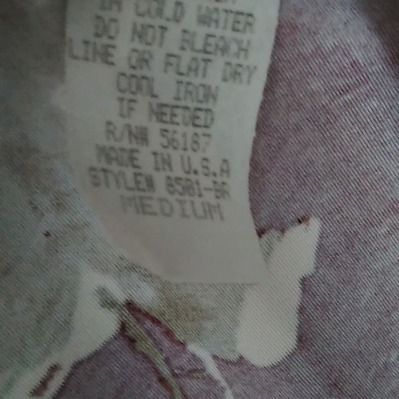 Beautiful star vixen tank with handkerchief bottom and attached necklace - Picture 5 of 5